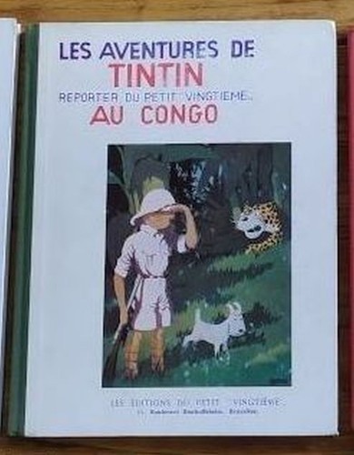Tintin congo 1982 - congo,