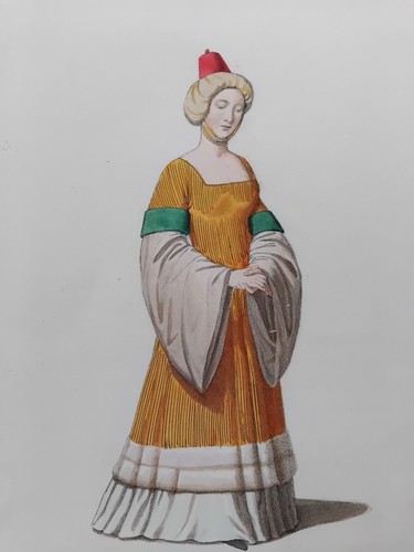 Noble italie costume moyen - ,