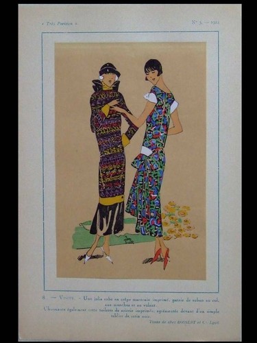 Robes art deco - deco,, 1924