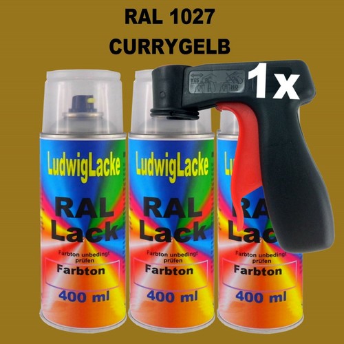 Ral 1027 curry jaune mat - jaune, 3