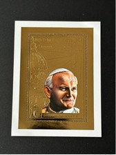 Tchad 2001 Mi. Bl. 320 A Gold