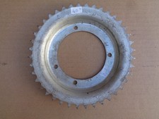 COURONNE DE CHAÎNE ORIGINAL PEUGEOT MODÈLE 40 Dents MOBYLETTE PEUGEOT 101 - 102