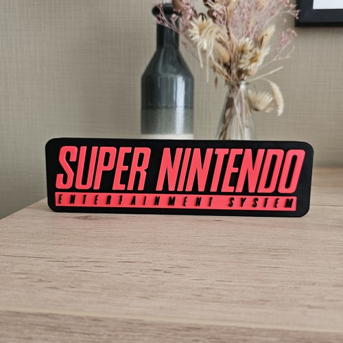 Logo super nintendo - logo, 3d