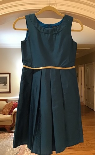 Atun dress with lining aqua - atun,