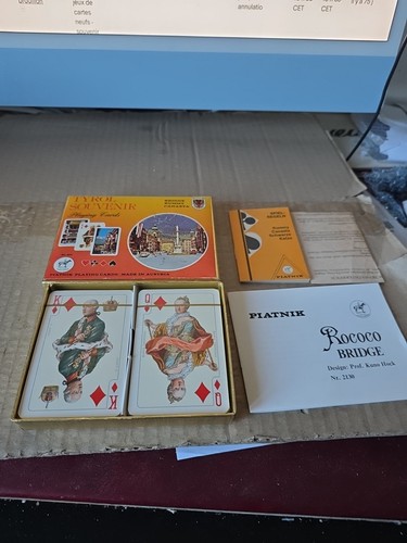 Coffret bridge jeux de - 2,
