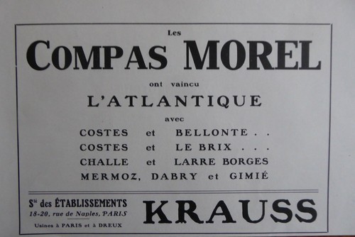 1930 pub ets krauss compas - 1930's,