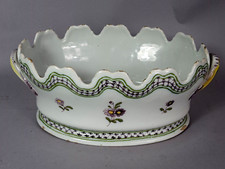 Ancienne verrière /  rafraîchissoir à verres Céramique XIXe siècle C037