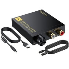 DAC Convertisseur audio Décodeur Dolby/DTS décodeur de sortie optique vers RC...