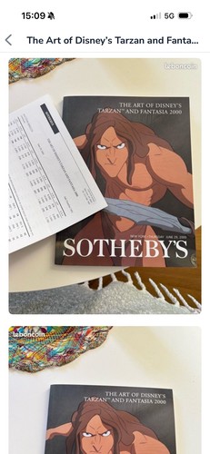The art disney tarzan - the, disney’s