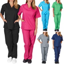 Ensemble De Tunique Et Pantalon D'uniforme Médical Pour Médecins Infirmières /