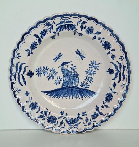 Assiette faïence décor