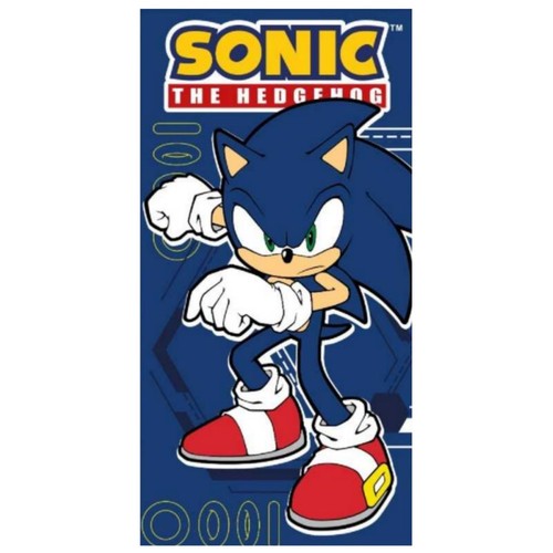 Drap plage sonic bleu x - de, 70