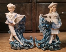 Paire Vases Bouquetieres