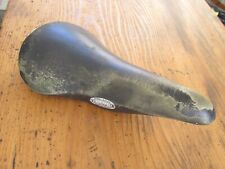 IDEALE 2001 VINTAGE ANCIEN VELO COURSE SELLE CUIR BICYCLE LEATHER SADDLE