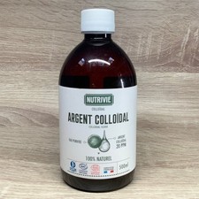 ARGENT COLLOIDAL 20 PPM - 500 ML NUTRIVIE – 07/26