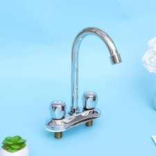  Mitigeur Rabattable Cuisine De Robinet D'eau Froide Pour Lavabo Salle Bain