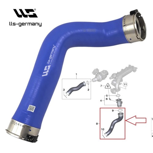 Tuyau intercooler renforcé - tuyau, d'intercooler