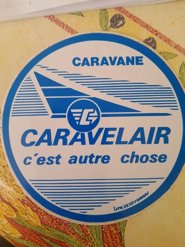 Ancien autocollant caravelair - ancien,