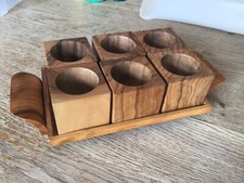 Joli Plateau ancien en bois