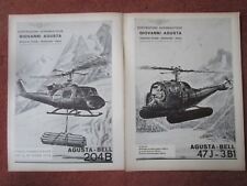 6/1963 PUB 3 PAGES AGUSTA BELL