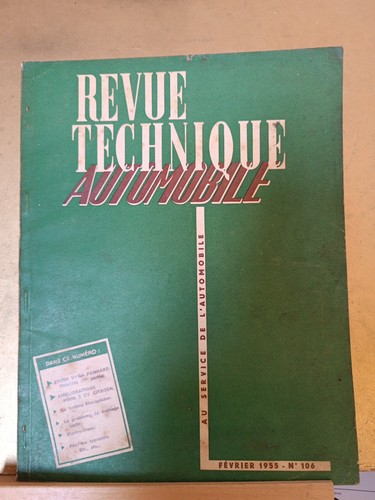 Revue technique automobile - revue,