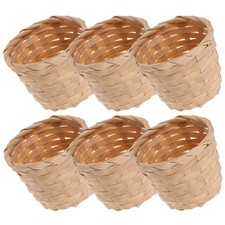  6 Pcs Panier Tressé
