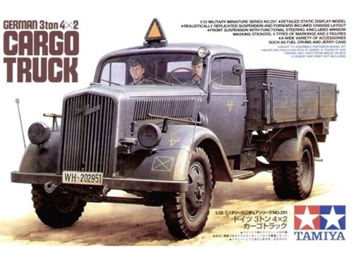 Tamiya camion allemand - tamiya,