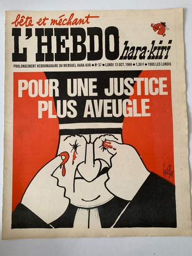 Hara kiri hebdo du - hebdo,