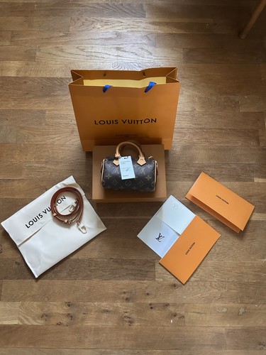 Sac louis vuitton nano speedy - sac,