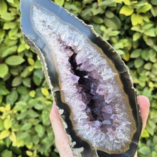 Géode d'Agate/Améthyste -