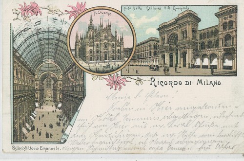 Milano souvenir carte - souvenir,