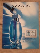 Publicité papier Parfum. Azzaro Chrome de ? - Perfume Ad