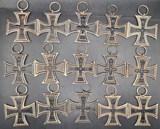 15 x croix de fer EK 2. Classe de nombreux fabricants collection lot bague de...
