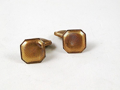 Vintage gold tone - vintage, square