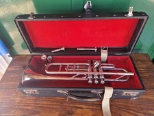 TROMPETTE HENRI SELMER  PLAQUAGE ARGENTE GRAND PRIX GENEVE 1927/BARCELONE 1929..