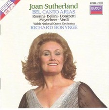 Bel canto arias, Joan Sutherland