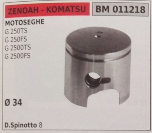Piston complet segments - piston, de