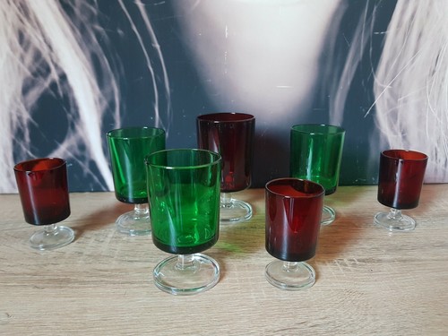 Verres pied luminarc - 7,