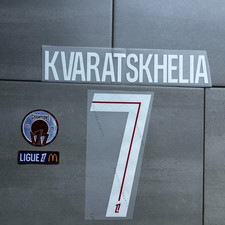 Flocage KVARATSKHELIA #7 PSG