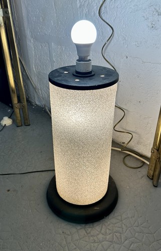Lampadaire perspex alu années - perspex,
