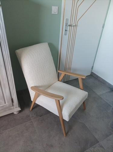 Fauteuil vintage scandinave - fauteuil,