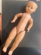 Poupee ancienne carton bouilli  H 57 cm