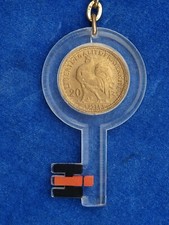 RARE TOP ! PORTE-CLES BOURBON