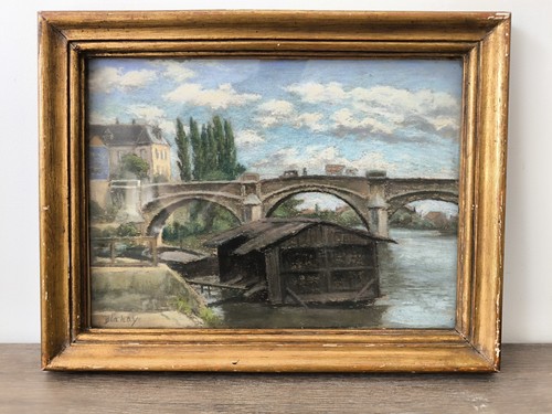 Aquarelle henri blahay - blahay, (