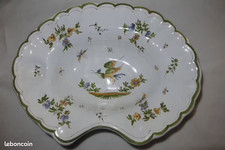 Ancien Plat à barbe faïence