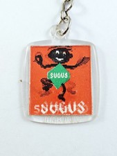 PORTE-CLES - Visiomatic BONBONS SUGUS - SUCHARD - Années 60 Vintage Personnage