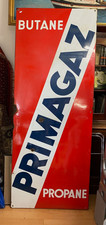 PLAQUE EMAILLEE PUBLICITAIRE MURALE PRIMAGAZ BUTANE GRAND MODELE EDITIONS ALSACE
