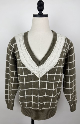 Vintage neck sweater - vintage,