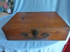 Ancienne boite valise caisse