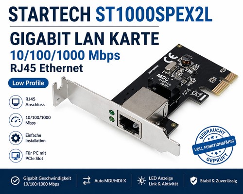 Startech st1000spex2l carte - startech,